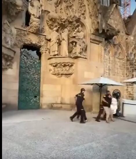 Detención de activistas en Barcelona