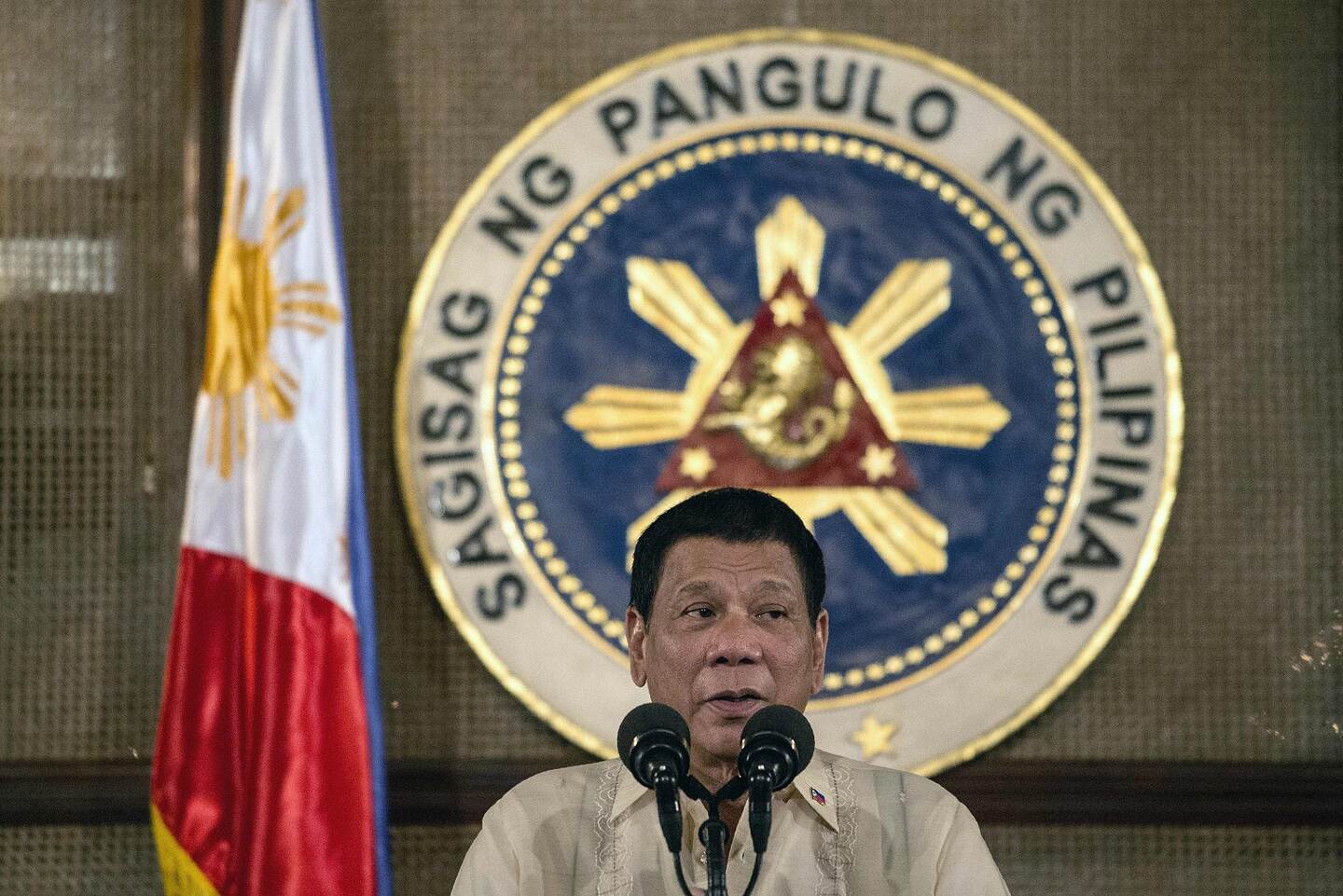 El presidente Rodrigo Duterte mantiene una dura campaña contra la delincuencia en Filipinas.