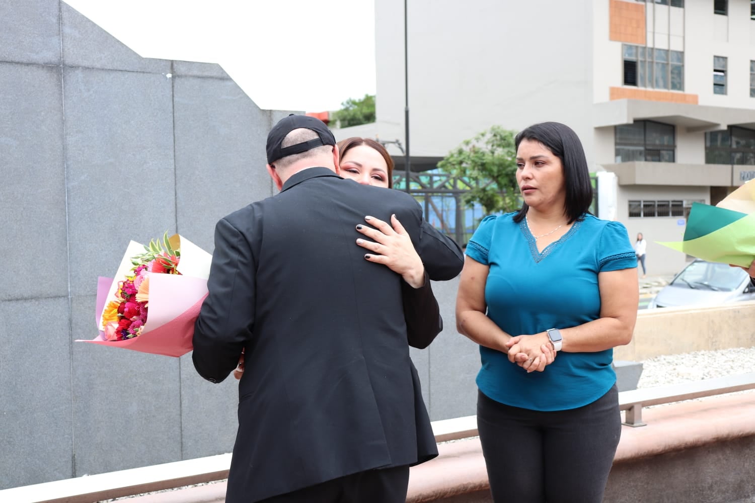 Homenaje a funcionarios del OIJ fallecidos en el cumplimiento del deber. Foto OIJ.