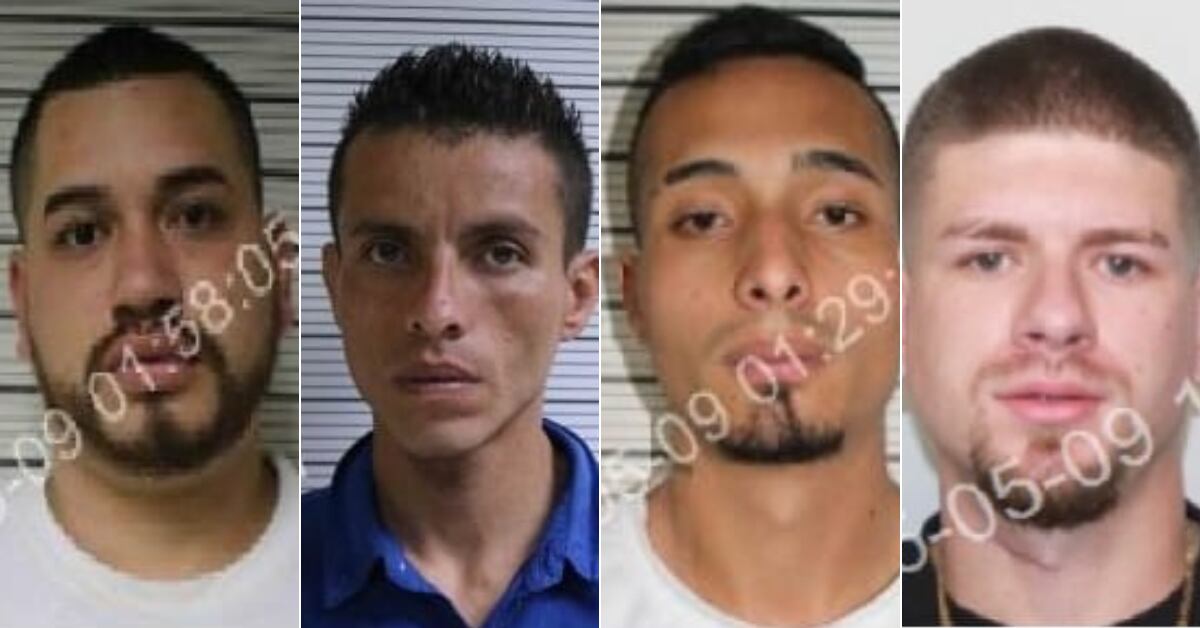 Autoridades buscan a cuatro hombres a quienes se les vincula con un millonario robo en Palí de Talamanca.