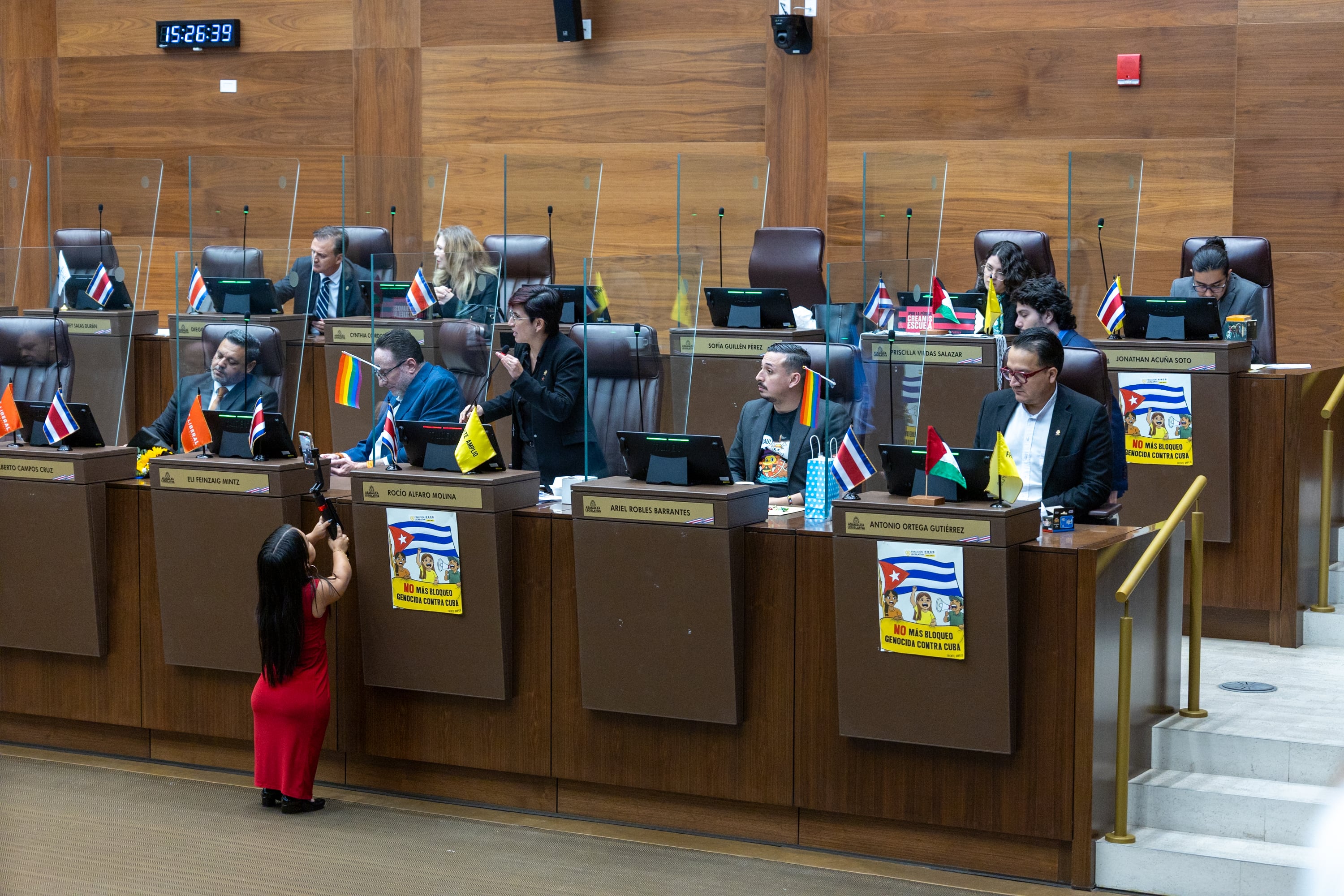 28/04/2025, San José, Asamblea Legislativa, ultima sesión de plenario.