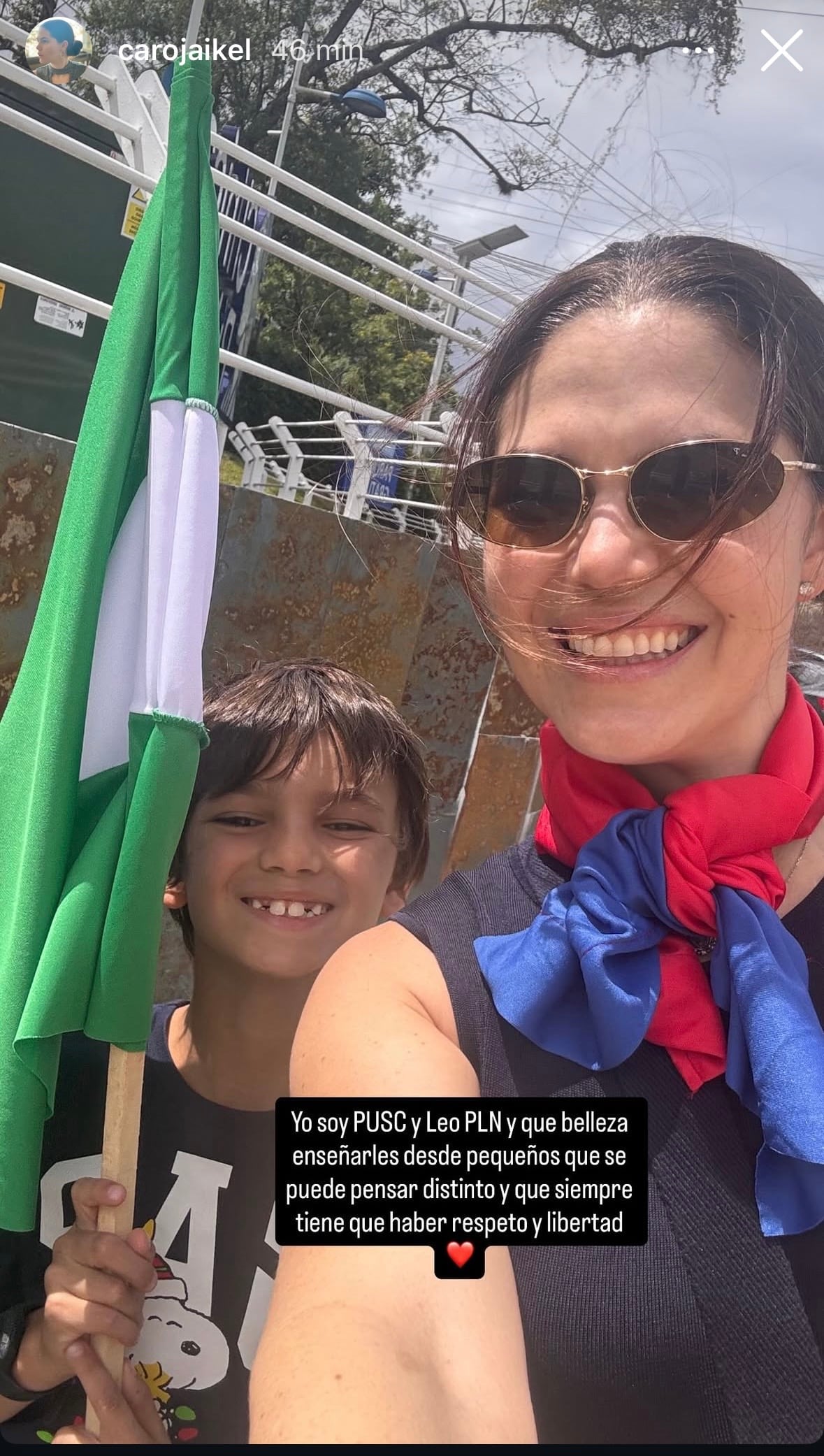 Carolina Jaikel se siente orgullosa de ver que su hijo Leo desde niño empieza a tomar sus propias decisiones.