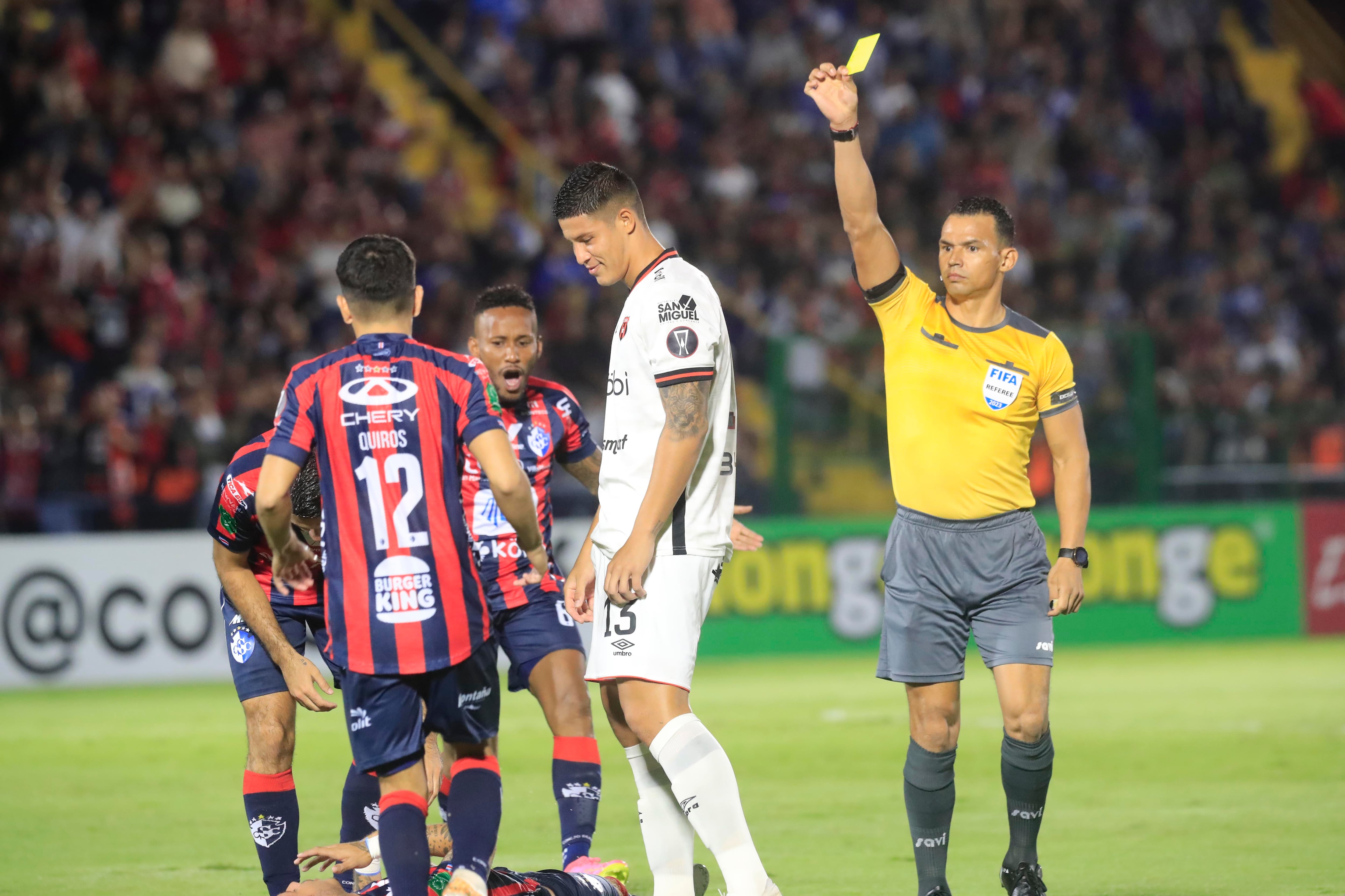 28/09/2023 Estadio Fello Meza, Cartago. El Club Sport Cartaginés recibió a la Liga Deportiva Alajuelense, en partido de la ida de los cuartos de final de la Copa Centroamericana de CONCACAF.