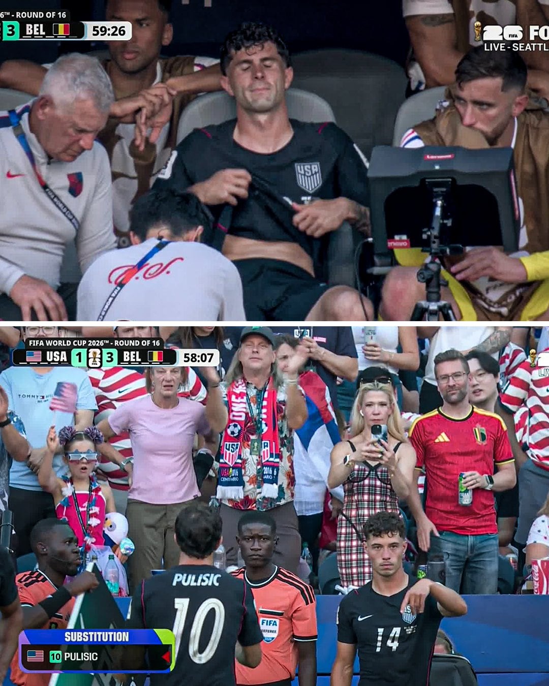 Christian Pulisic no lo podía creer cuando se lesionó ni cómo terminó la historia de Estados Unidos en el Mundial 2026.