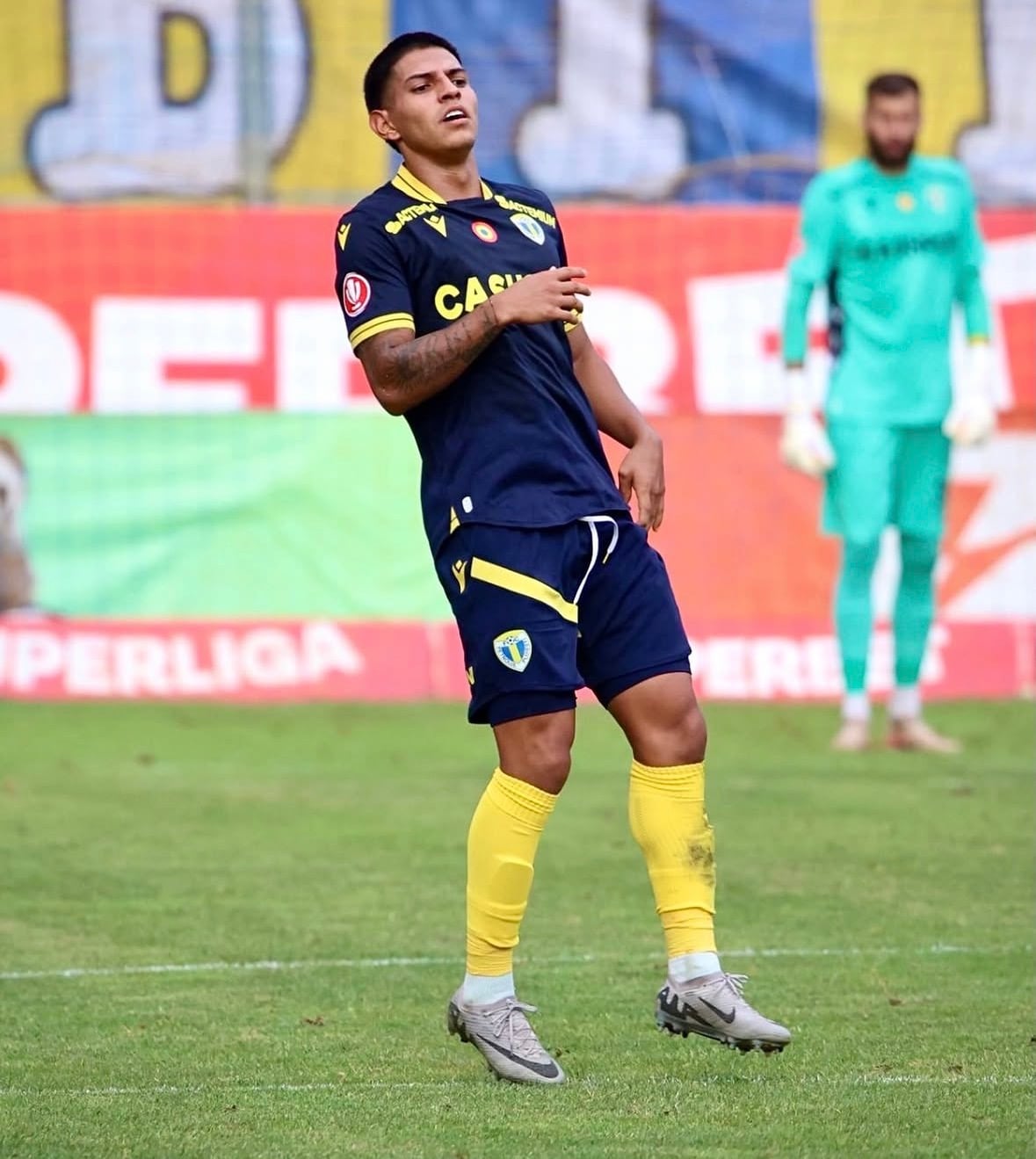 Alejandro Bran va sumando minutos con su equipo, el Petrolul de Rumanía.