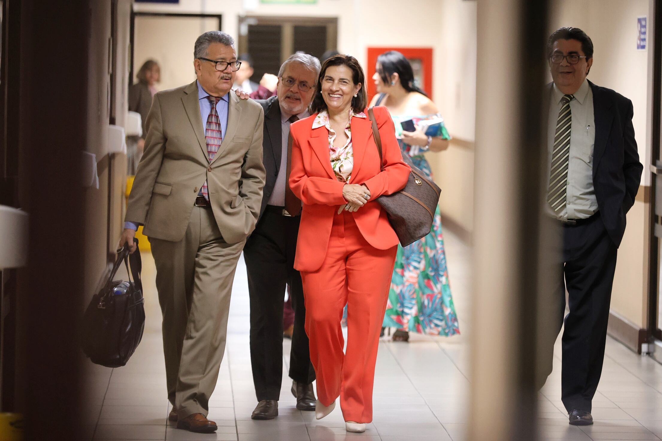 30/09/2024/ Marta Esquivel durante Audiencia de medidas cautelares por el Caso Barrenador / Foto John Durán
