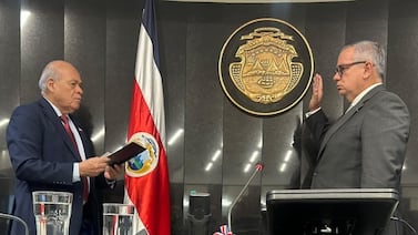 Luis Porfirio Sánchez es juramentado como presidente de la Sala Segunda tras ser reelecto