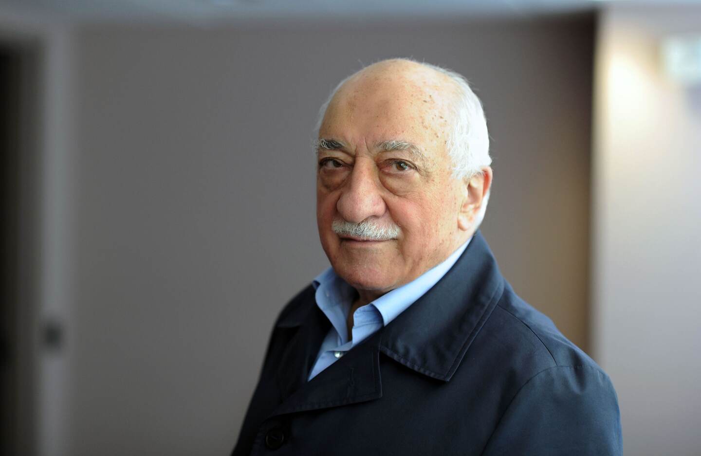 El predicador turco Fethullah Gülen en el 2013 en su residencia Saylorsburg, Pensilvania.