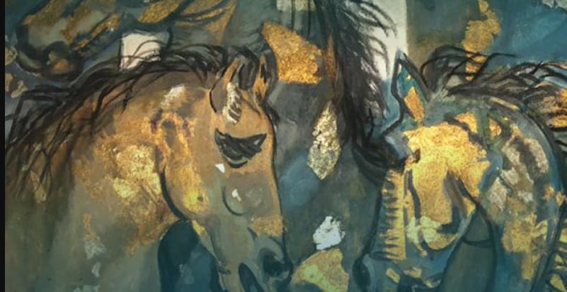 Imagen de una obra de la exposición Aproximaciones de Floria Pinto.