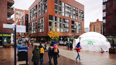 Vea el iglú de Costa Rica que recorre ciudades alemanas