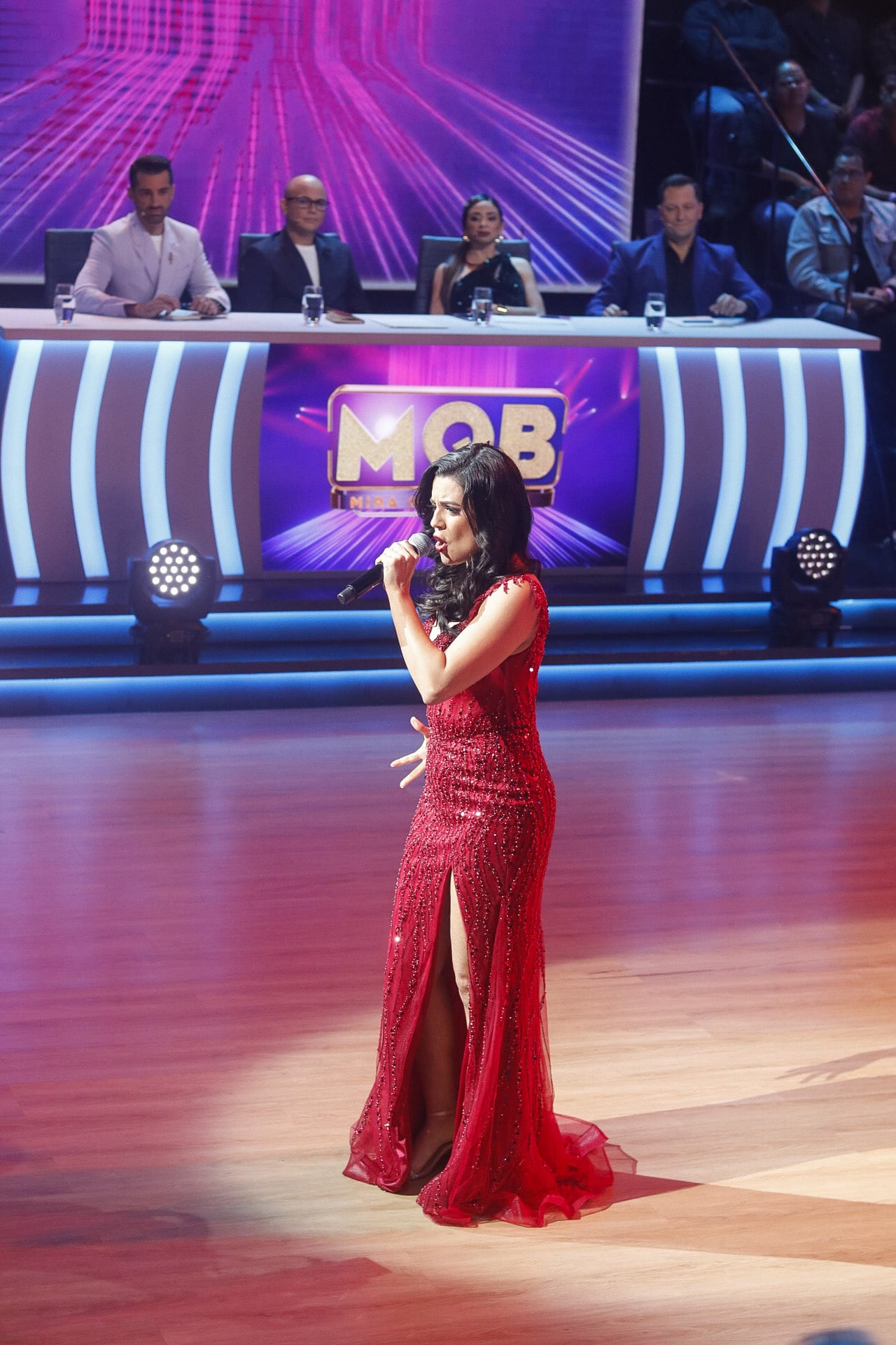 13/10/2024. Quinta gala del programa Mira quién baila. Teletica, Sabana. Fotografía: Lilly Arce.