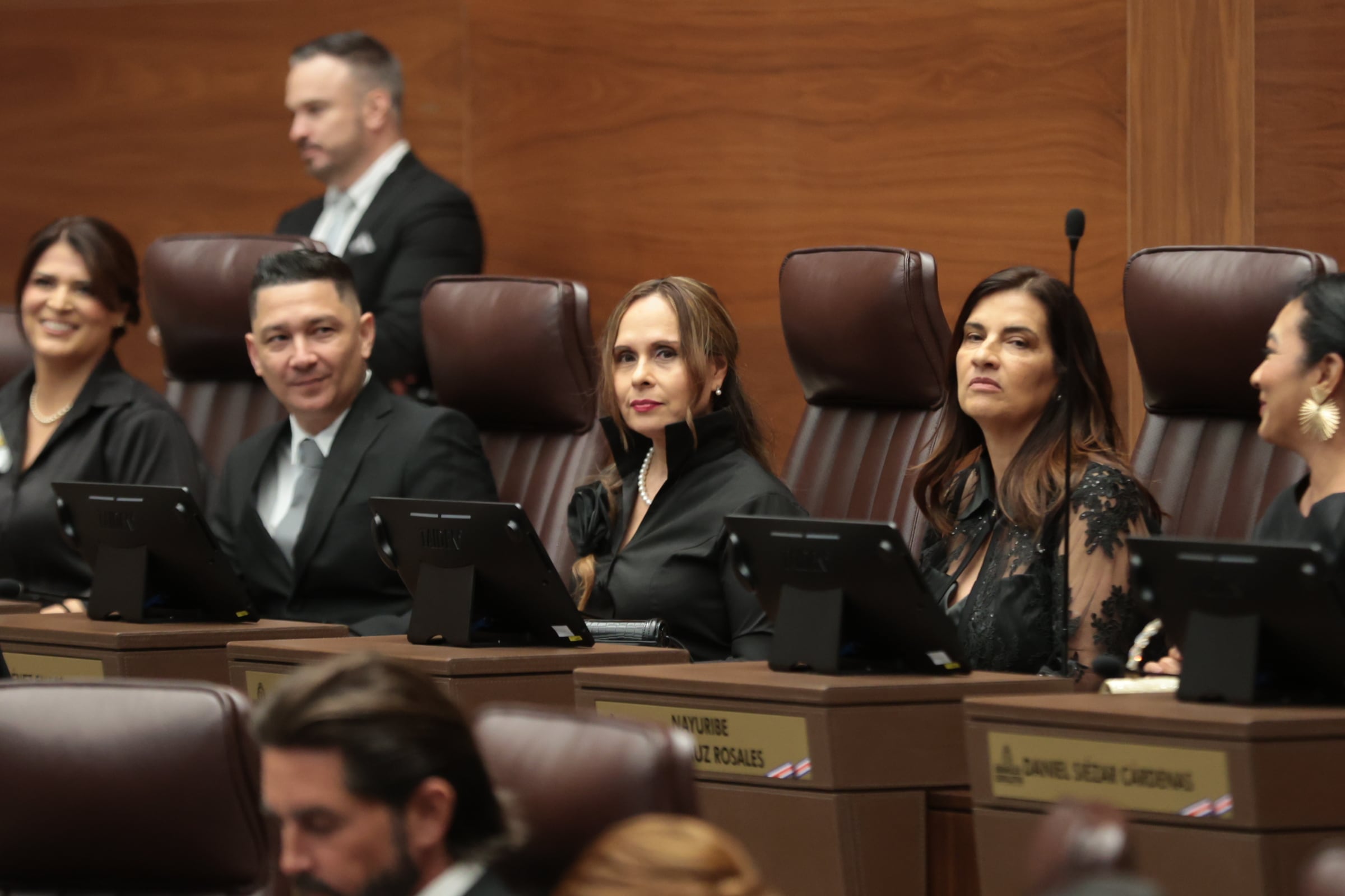 Fotos de elección y juramentación del directorio legislativo / Foto John Durán