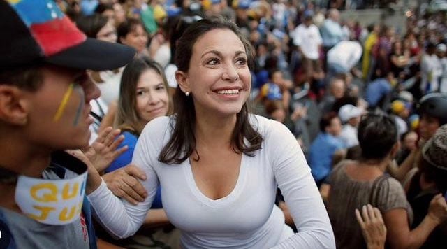 María Corina Machado es una opositora al régimen de Nicolás Maduro. Es la imagen de liderazgo del Partido Vente en Venezuela.