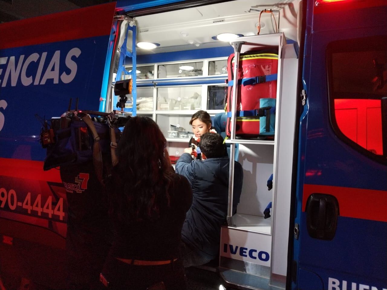 Jenny Gómez terminó en una ambulancia al terminar Nace una estrella.