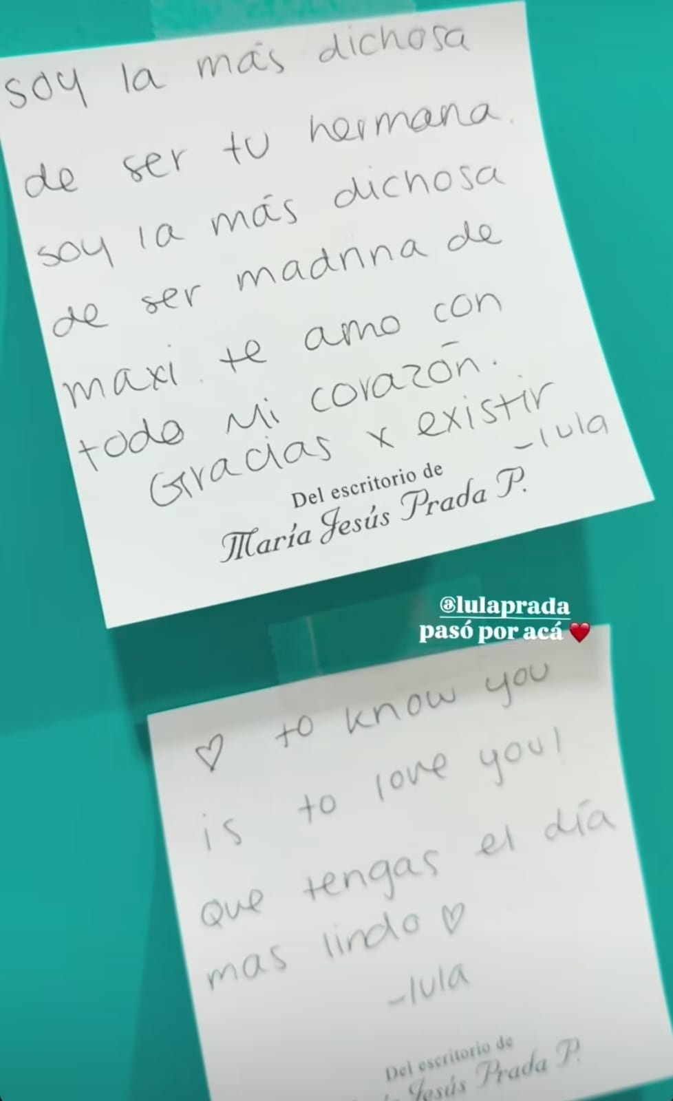 María Jesús y Lula Prada Picado Teletica