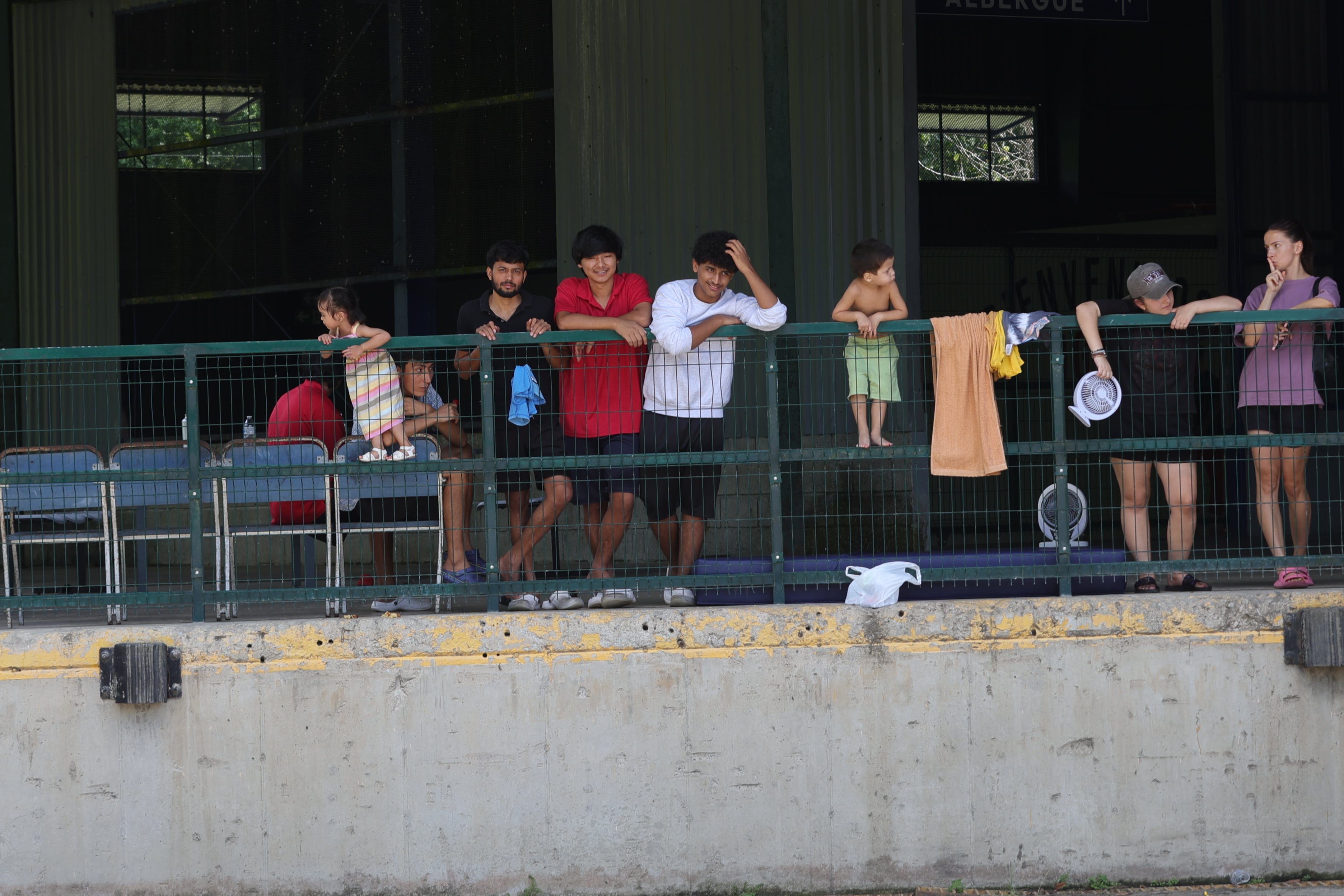 Migrantes en condición de tránsito en el CATEM zona sur Corredores / Fotografía: John Durán