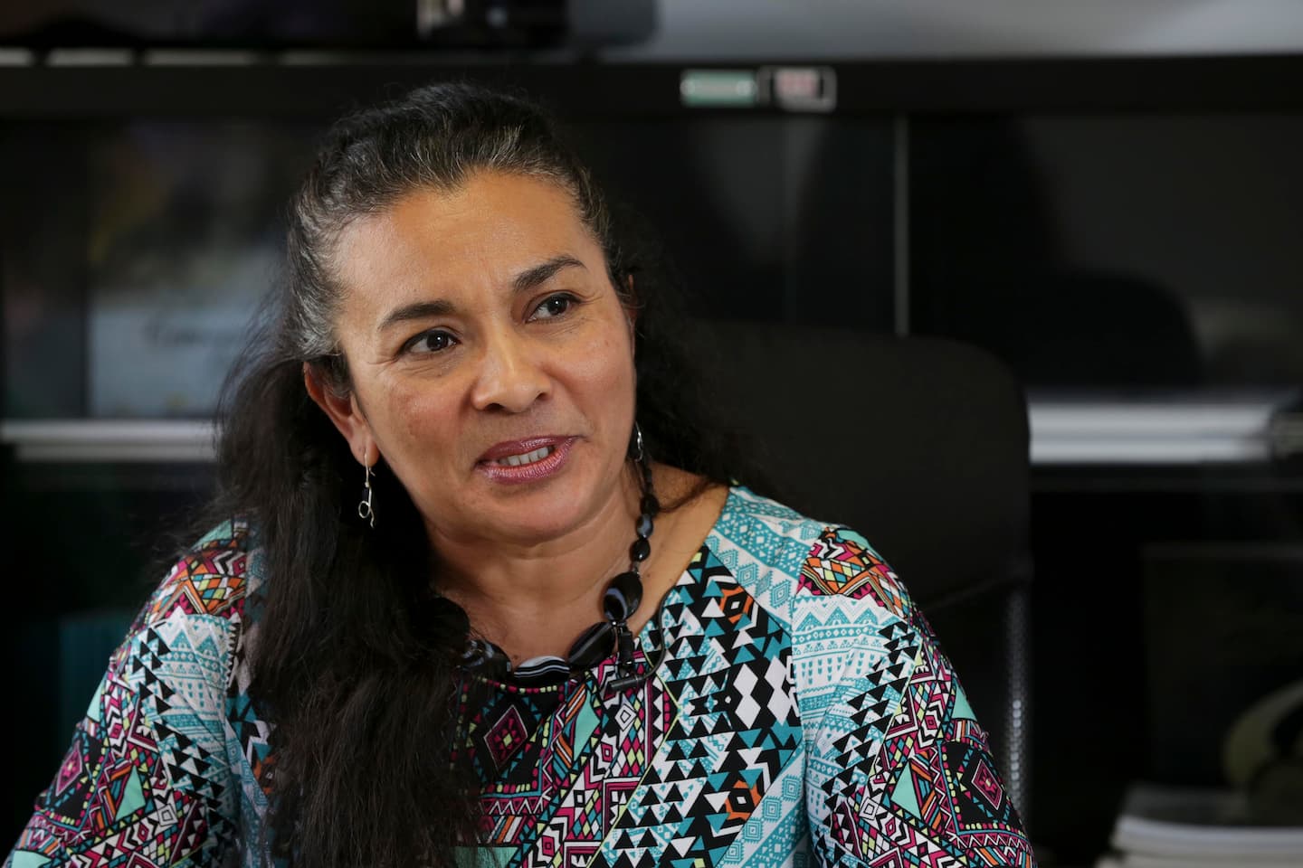 14/03/2023. Ministerio de Cultura. Hora: 11:00 a.m. Entrevista con la ministra de Cultura y Juventud, Nayuribe Guadamuz, realizada en la oficina de la jerarca, ubicada en las instalaciones del Centro Nacional de la Cultura (CENAC) en San José. Fotos: Mayela López