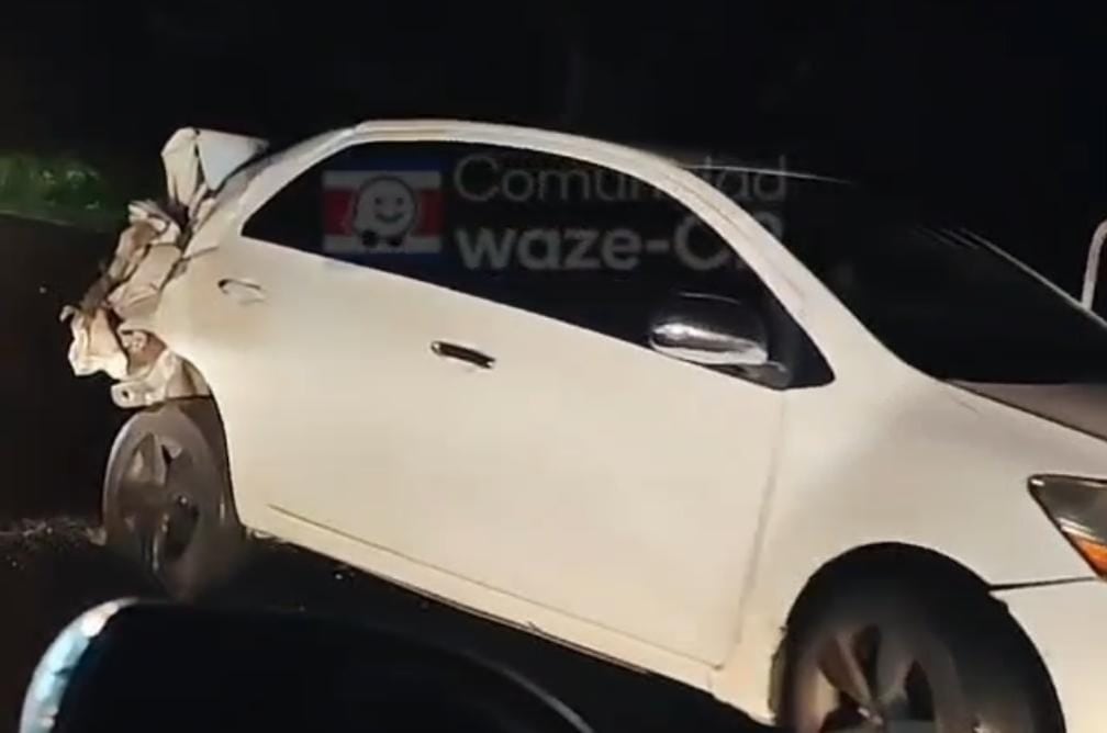 Colisión múltiple en autopista Braulio Carrillo