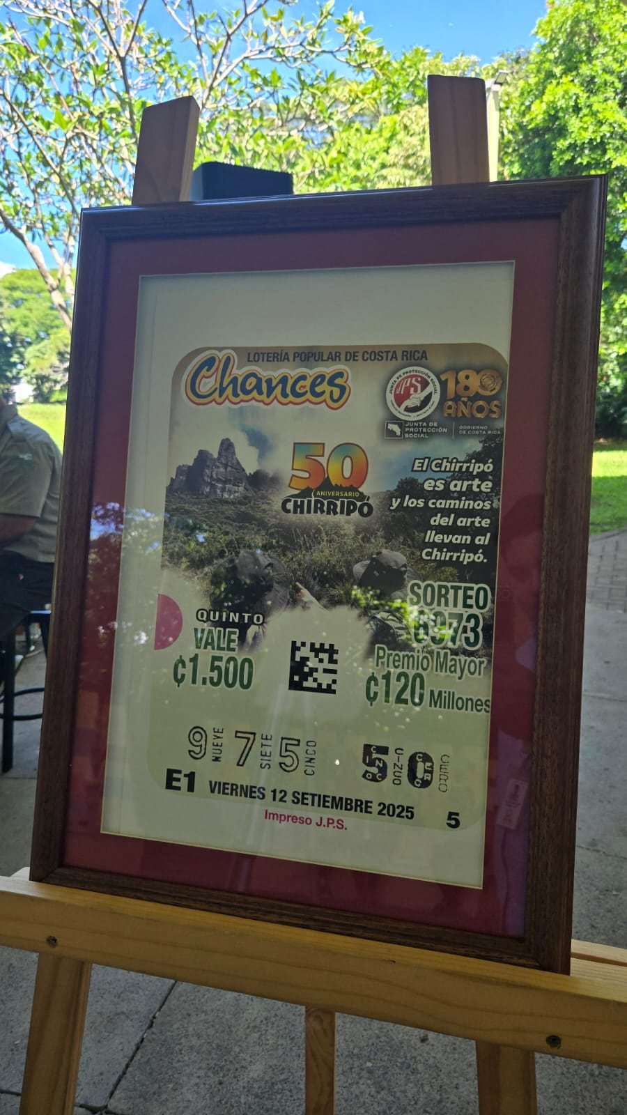 El Chirripó cumple 50 años y se convierte en imagen del billete de la Lotería Nacional, en una campaña para promover la conservación en Costa Rica.