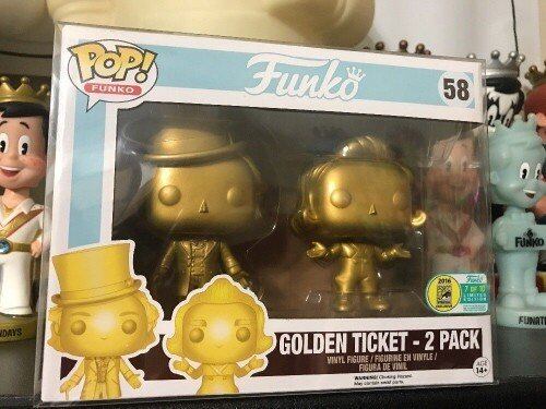 Este set inspirado en 'Charlie y la Fábrica de Chocolates' es considerado invaluable, puesto que ningún coleccionista ha vendido su propiedad. Foto: Funko World