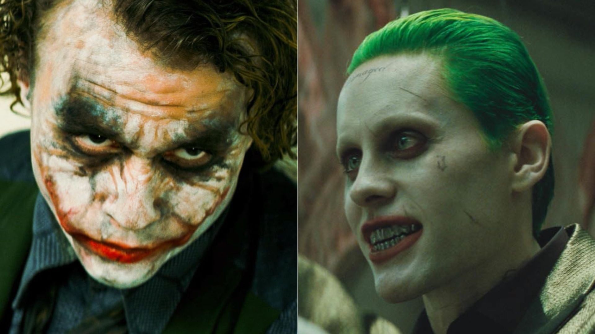 Heath Ledger (izq) es conocido por otros papeles, como en '10 cosas que odio de ti'. Además, el último filme de Jared Leto (der) fue 'Morbius', en 2022.