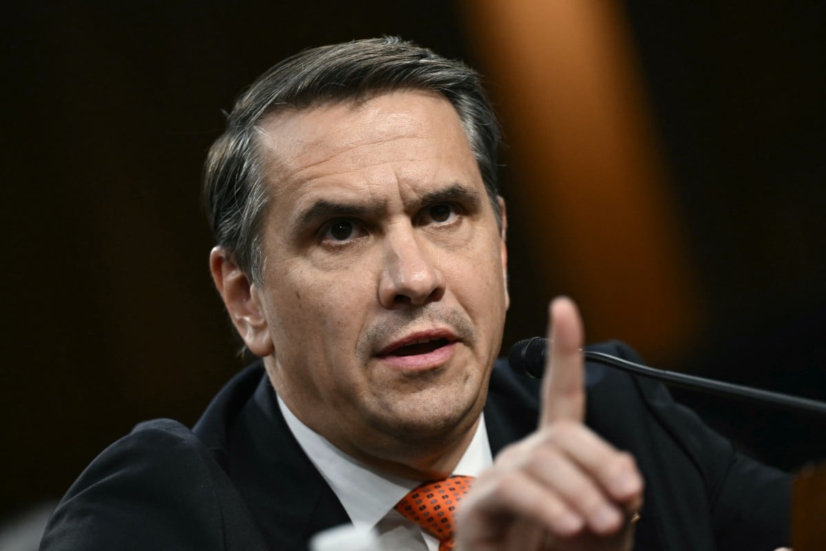 El fiscal general interino de Estados Unidos, Todd Blanche, declara durante una audiencia del Comité Judicial del Senado sobre su nominación para ocupar el cargo de fiscal general, en el Capitolio, en Washington D. C., el 15 de julio de 2026.