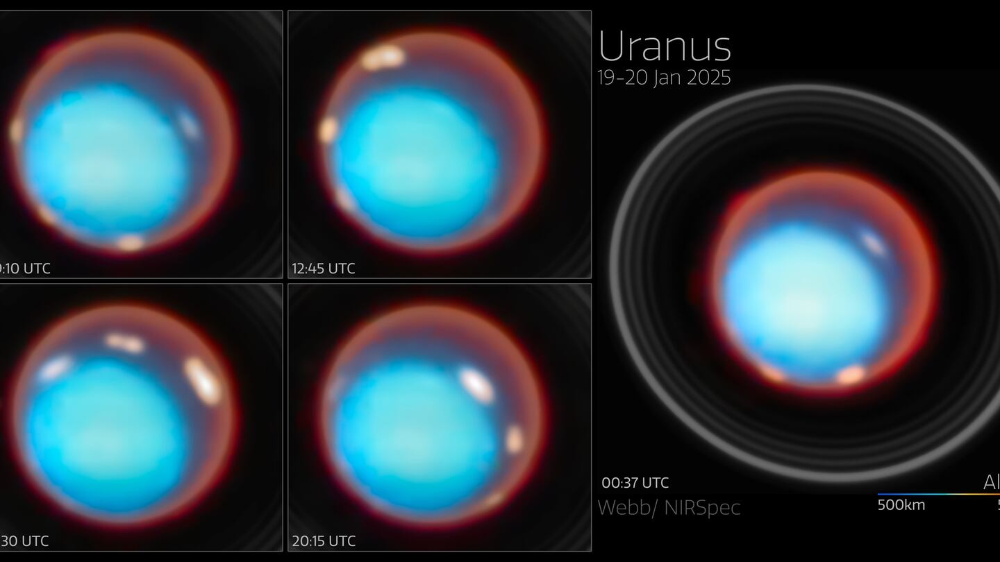 El telescopio James Webb revela por primera vez la estructura vertical ...