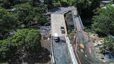 Así avanzan los trabajos en puentes de dos rutas clave para el turismo