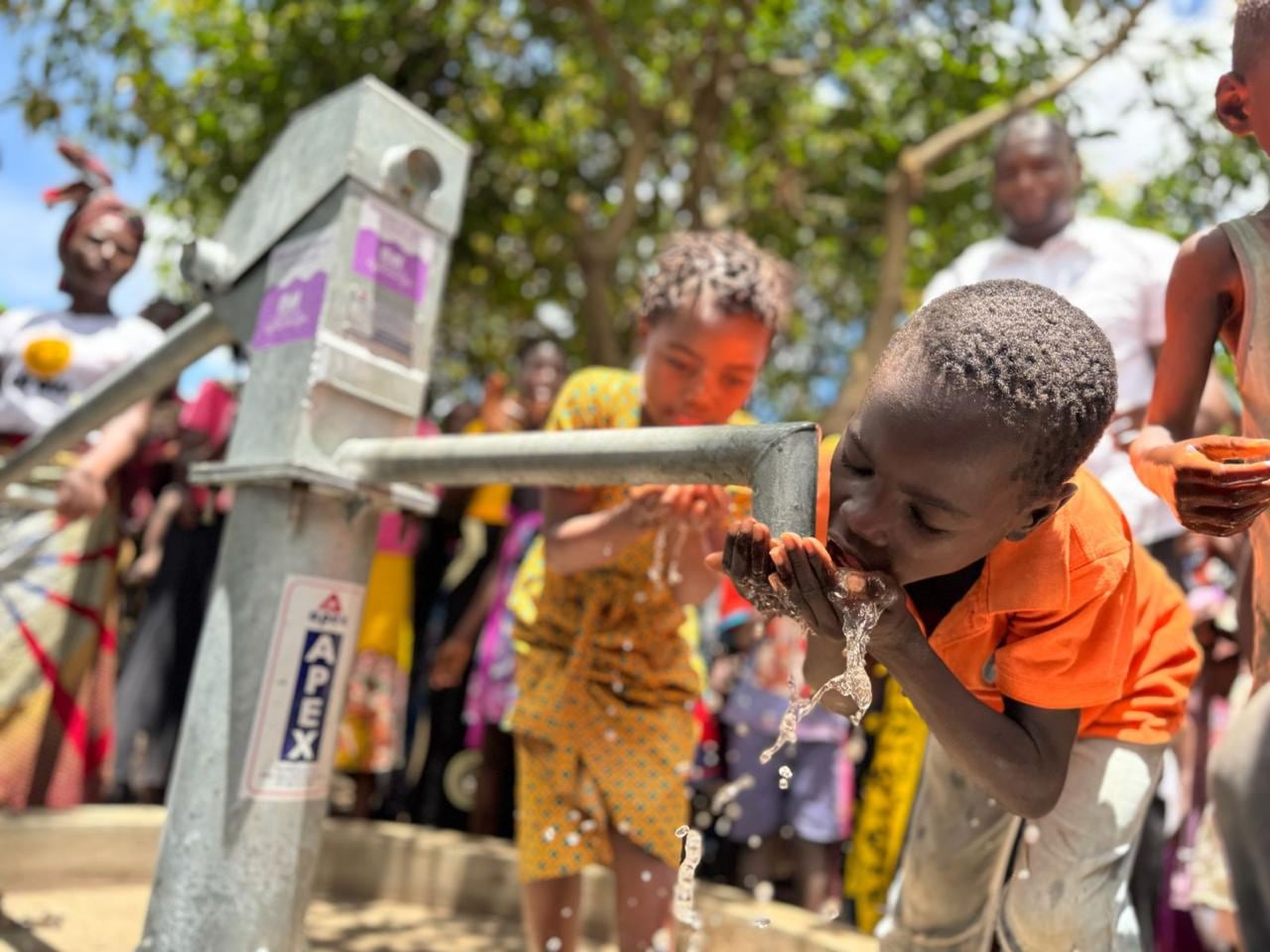 Los pozos de agua potable que Tiempos de Esperanza ha realizado en Mozambique representan una solución a una necesidad vital de la población.