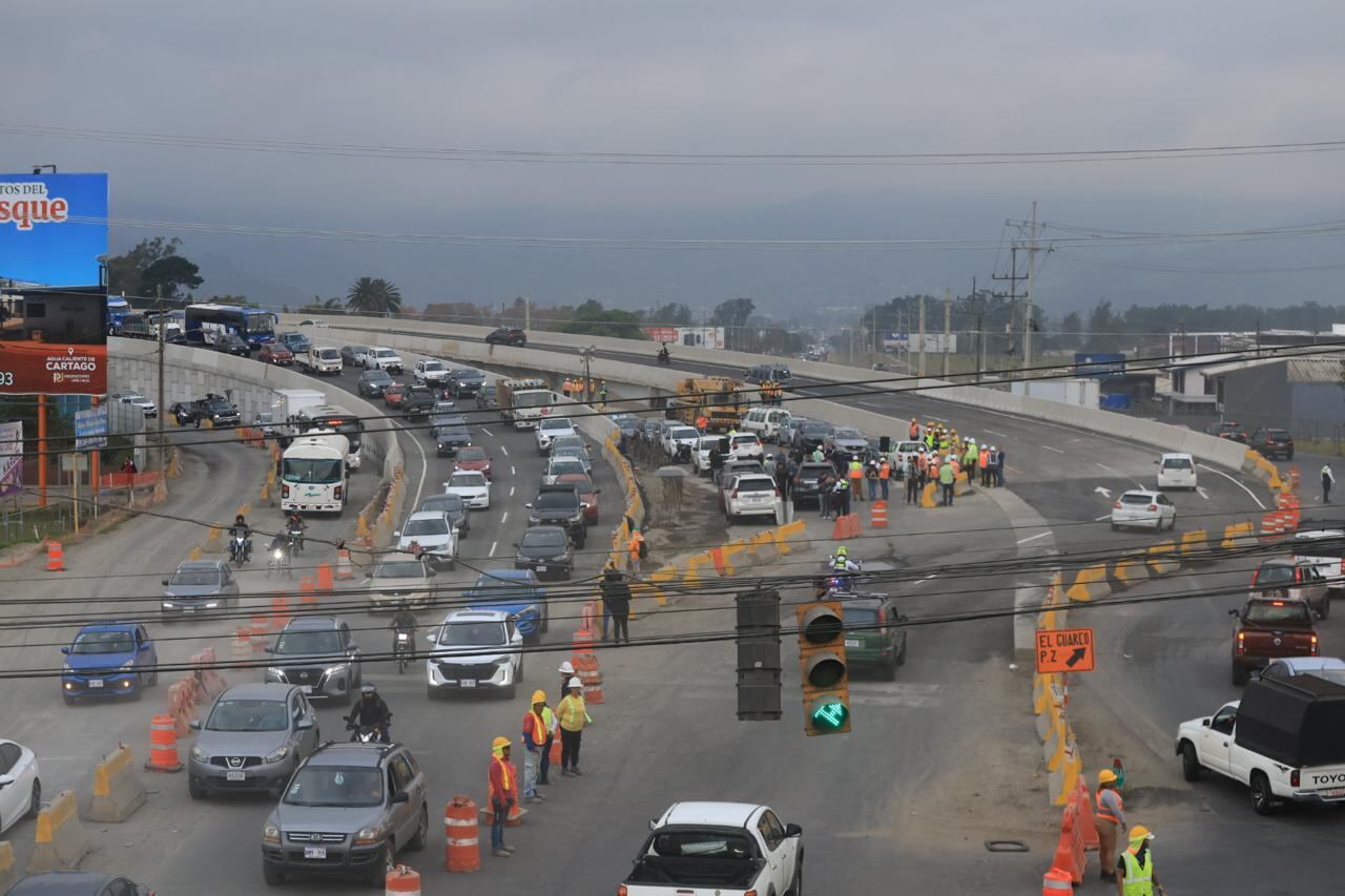 Desde las 6:30 a.m. de este lunes 17 de marzo, quedaron habilitados los dos pasos superiores que conforman el tercer nivel del intercambio de la Lima, ubicado al ingreso de la ciudad de Cartago.