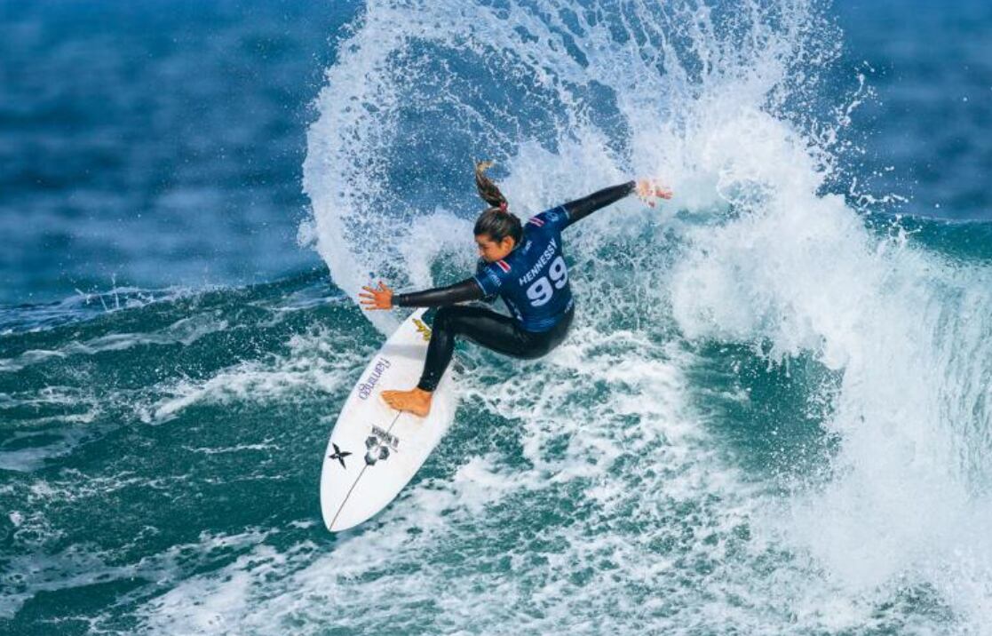 Brisa Hennessy
Bells Beach, Australia.
Tour Mundial
Quinta parada
25 de abril del 2025
Cortesía: WSL