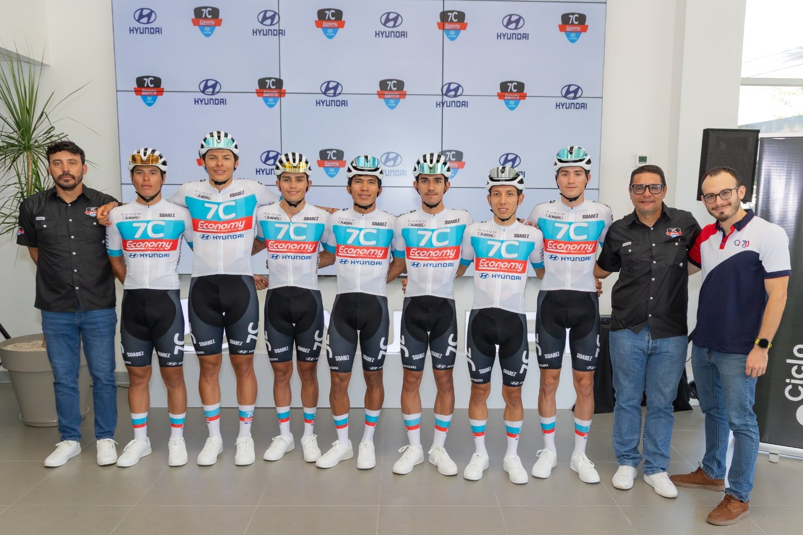 Equipos 7C Economy Hyundai
Presentación Vuelta a Costa Rica 2025
6 de diciembre del 2025
Fotografía: Melvin Molina