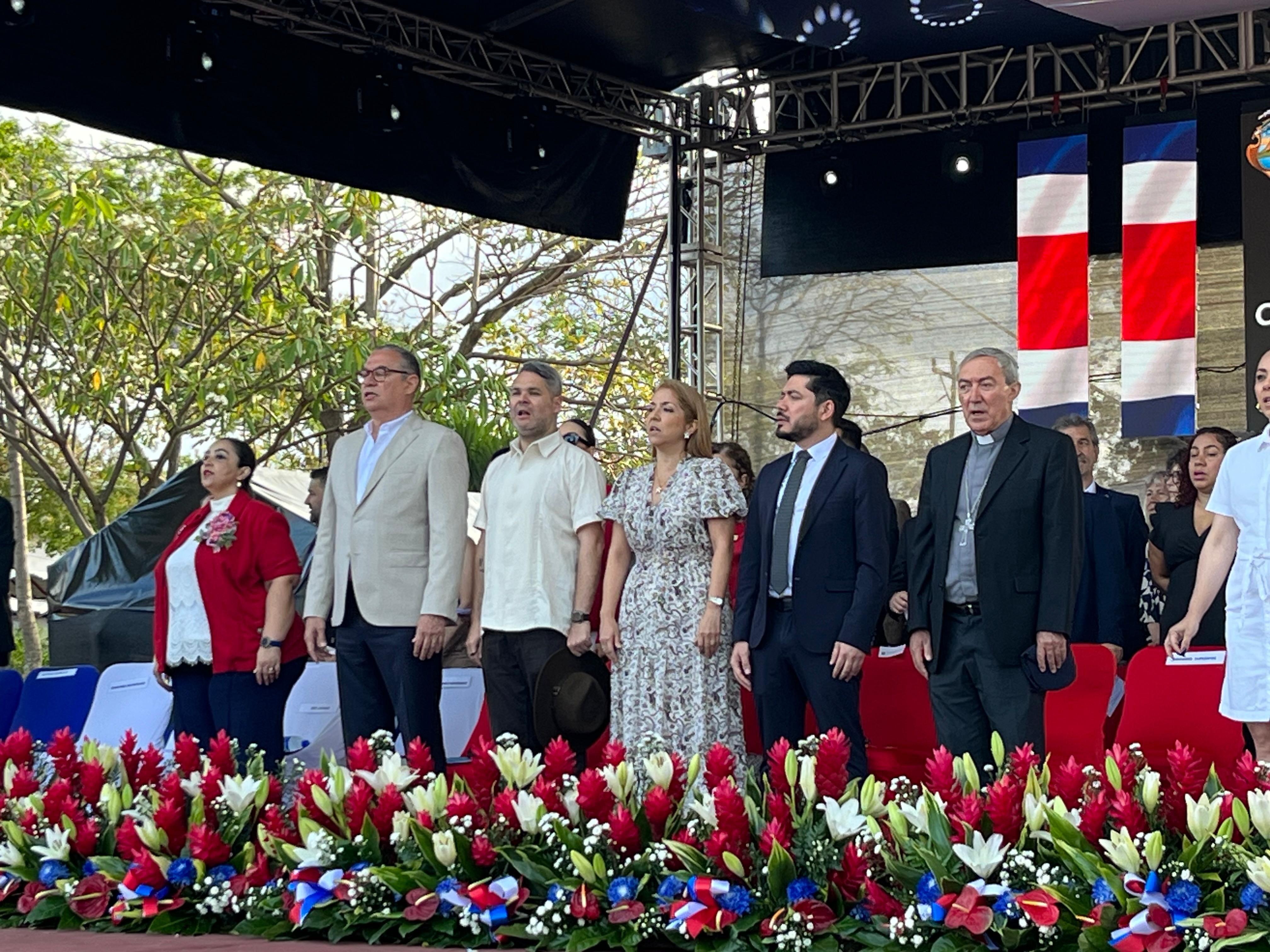 Celebraciones por la Batalla de Rivas y el héroe nacional Juan Santamaría.
