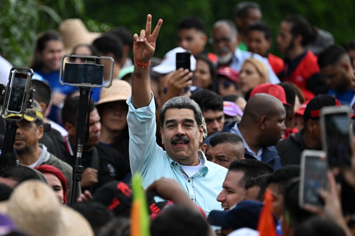 El presidente de Venezuela, Nicolás Maduro, en un evento público del 10 de diciembre.