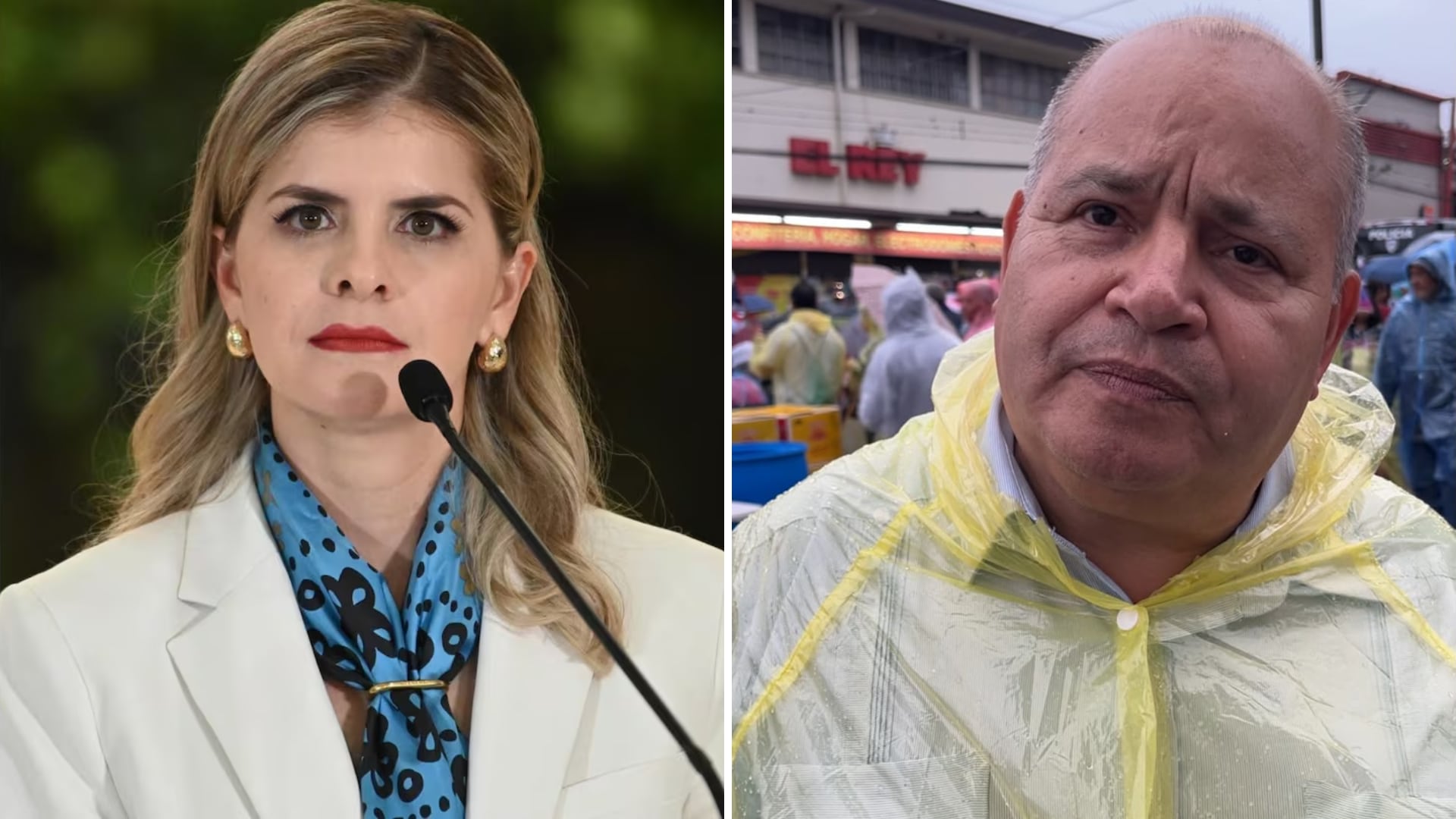 Laura Fernández y Freddy González