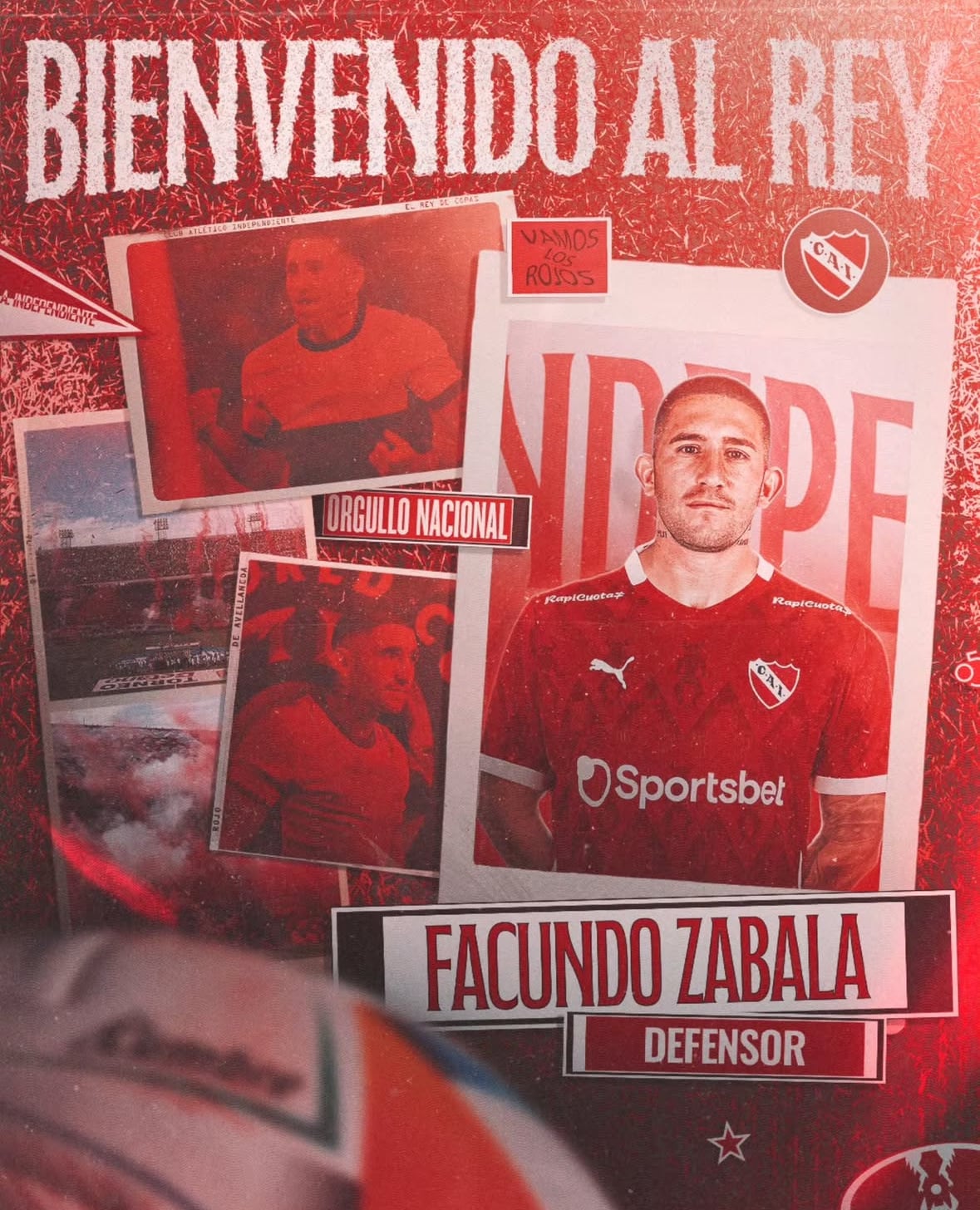 El Independiente le seguía la pista a Facundo Zabala desde hacía tiempo.