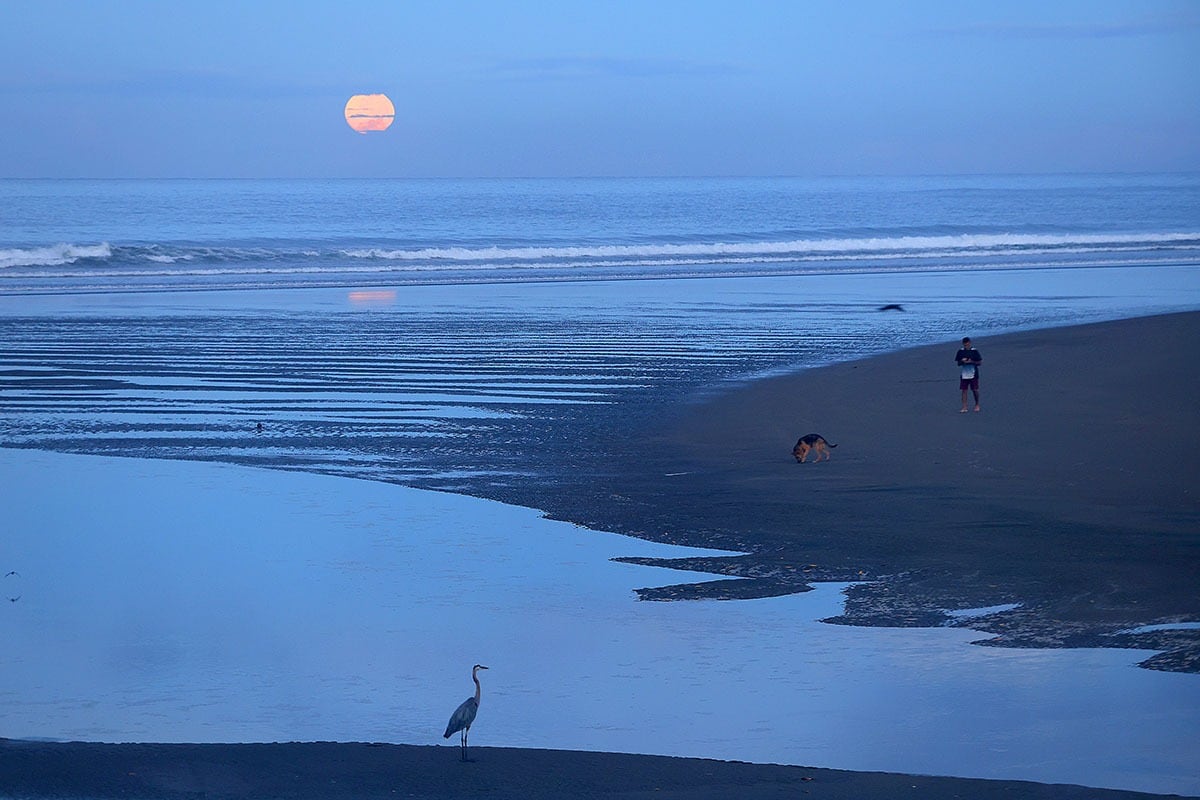 La costa Pacífica tendrá tiempo seco y soleado este fin de semana, mientras que en Limón y San Carlos seguirá lluvioso y el Valle Central fresco y ventoso. Foto: Rafael Pacheco.