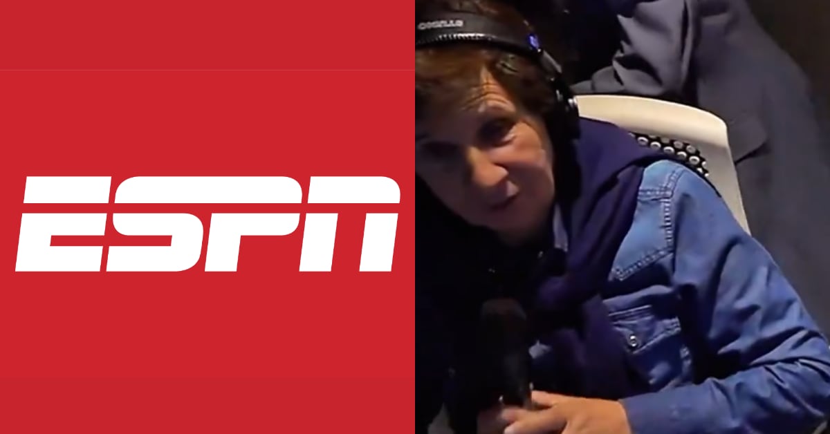 Juan Manuel “Bambino” Pons saludó con humor tras notar el fallo técnico en la transmisión de ESPN.