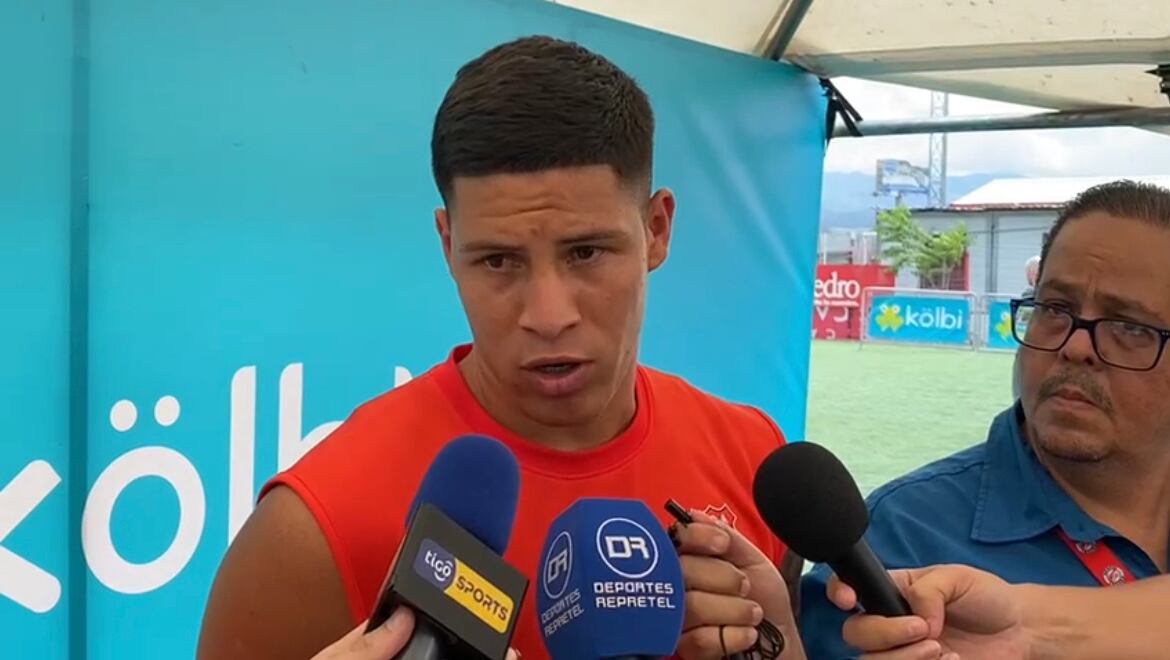 Alexis Gamboa está listo para volver a jugar, después del desgarro en la pierna izquierda.