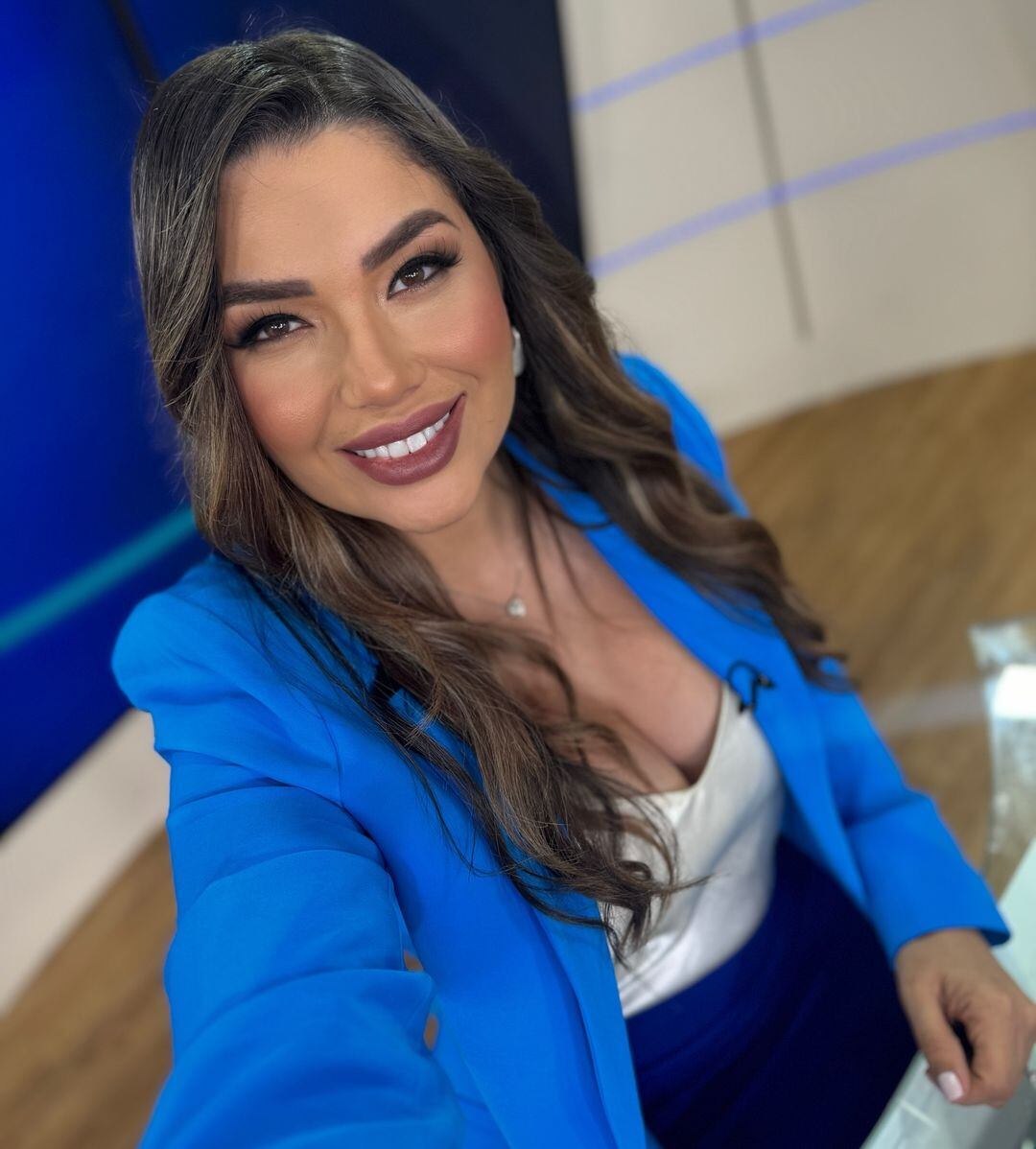 Melissa Durán, periodista y presentadora de Multimedios canal 8