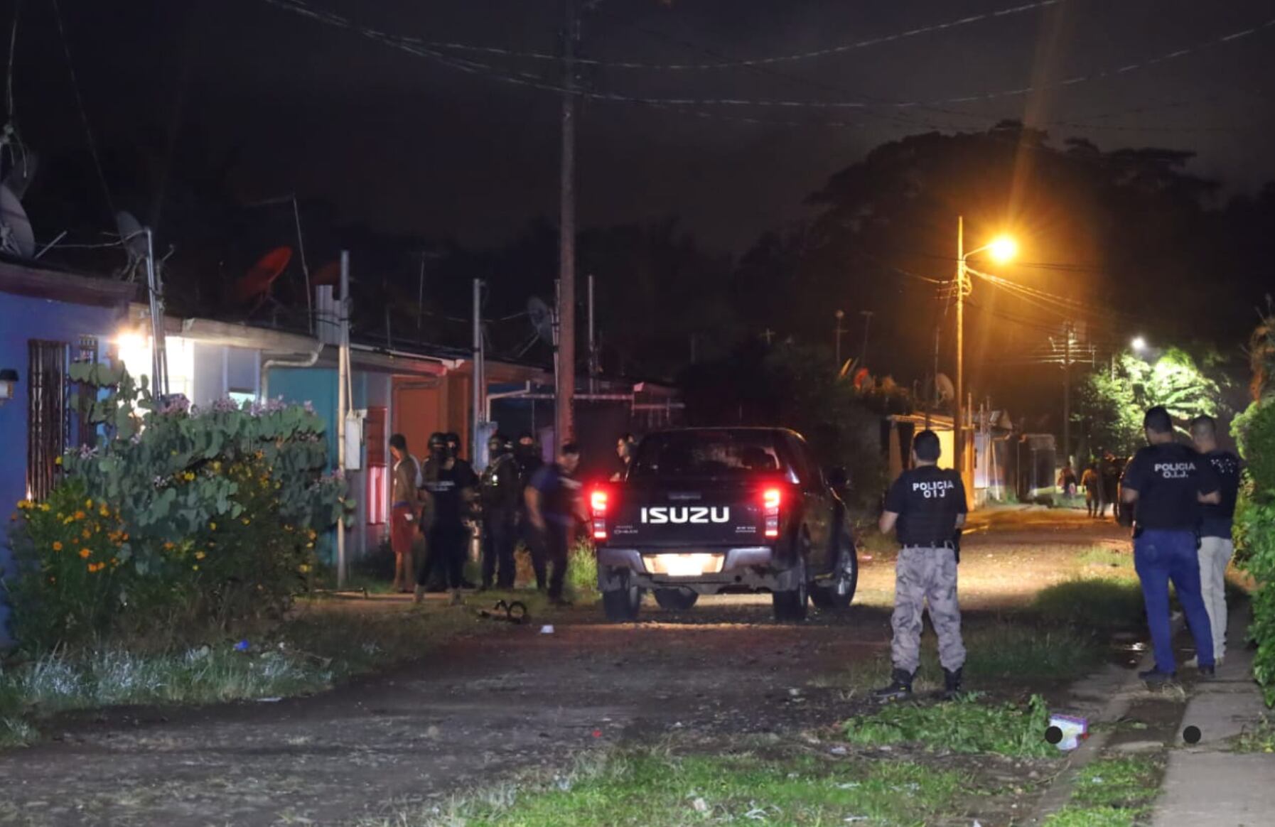 Allanamiento en Guápiles