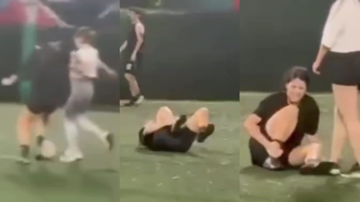 ¡Qué dolor! Así fue la lesión que sufrió exfigura de Repretel en pleno partido de fútbol (video)