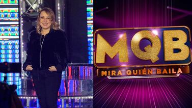 Paula Picado, de Teletica, fue sorprendida en set de ‘Mira quién baila’: vea lo que pasó