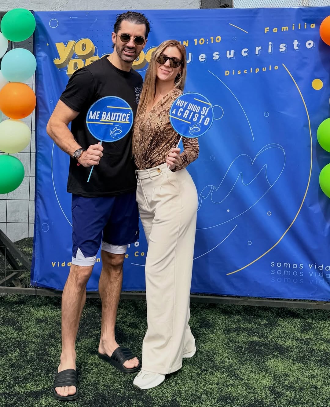 Toni Costa y Mimi Ortiz