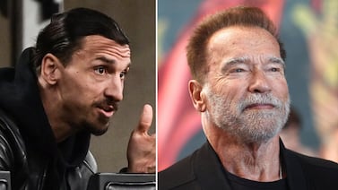 ¿Qué hacían juntos Zlatan Ibrahimovic y Arnold Schwarzenegger? La foto que es tendencia mundial