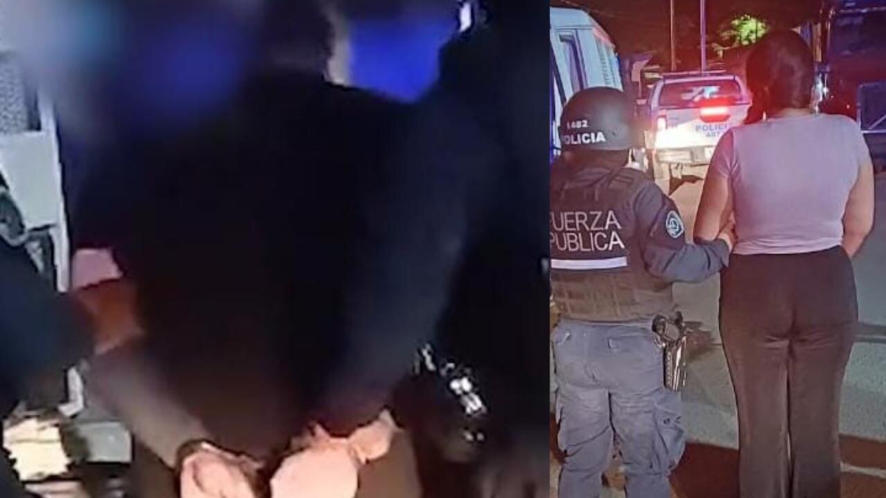 Jean Franco Segura y su novia de apellido Potosme fueron traídos a Costa Rica bajo un estricto operativo policial. Foto: MSP