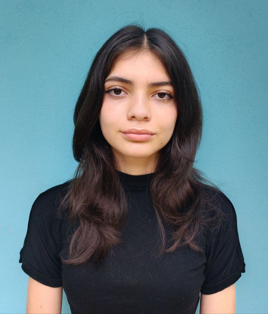 Fabiola Murillo Vásquez, de 16 años y estudiante del Colegio Técnico Profesional de Puriscal, ganó una categoría en el Intel AI Global Impact Festival. Foto: Cortesía