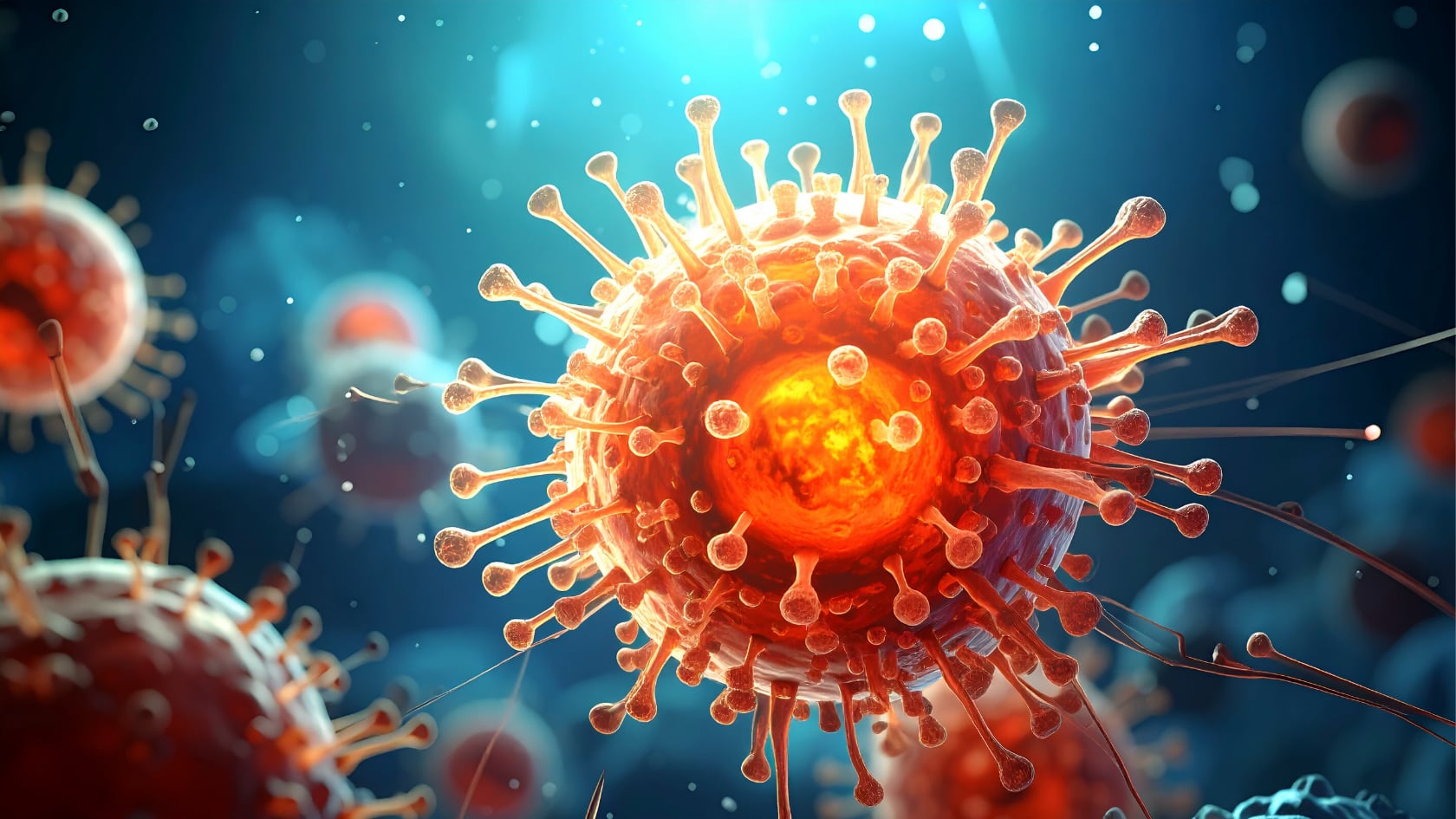 Científicos japoneses identificaron un virus gigante que infecta amebas y aporta nuevas pistas sobre la evolución de los virus y de la vida eucariótica. Imagen con fines ilustrativos