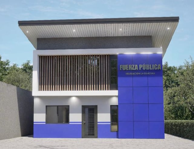 La Guácima de Alajuela se une para construir una nueva delegación de Fuerza Pública y celebra con la "Police Run Guácima"