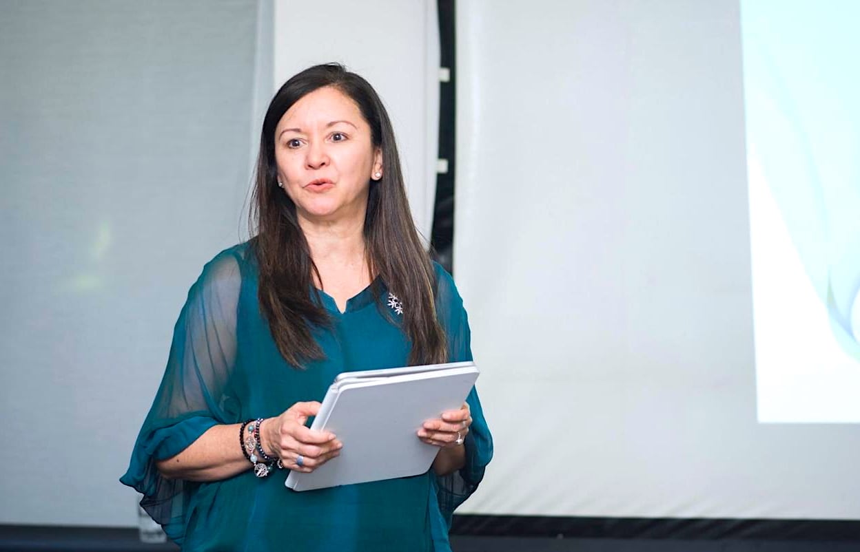 Yanncy Noguera Calderón, presidenta del Colegio de Periodistas y Profesionales en Ciencias de la Comunicación Colectiva de Costa Rica (Colper). Fotografía: